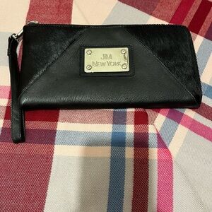 JM New York Black Wallet